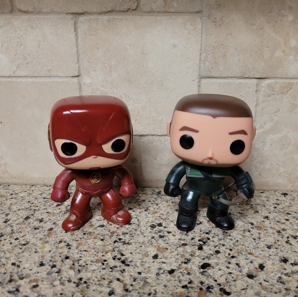 TV The Flash and The Green Arrow Funko Pop